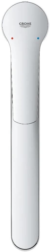 Baterie bucatarie Grohe Start, pipa medie, pivotanta, crom, furtunuri flexibile,model 2022-30530002