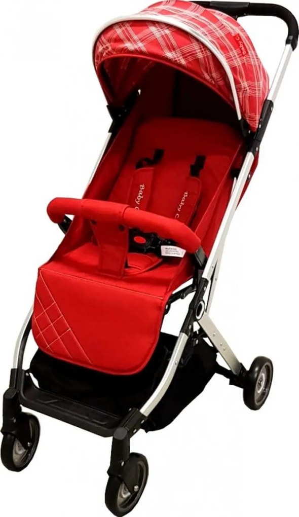 Carucior sport ultracompact pentru copii BABY CARE™ PRO A320, Transformabil in troller, Spatar reglabil in 3 trepte, Pozitie somn , Roti