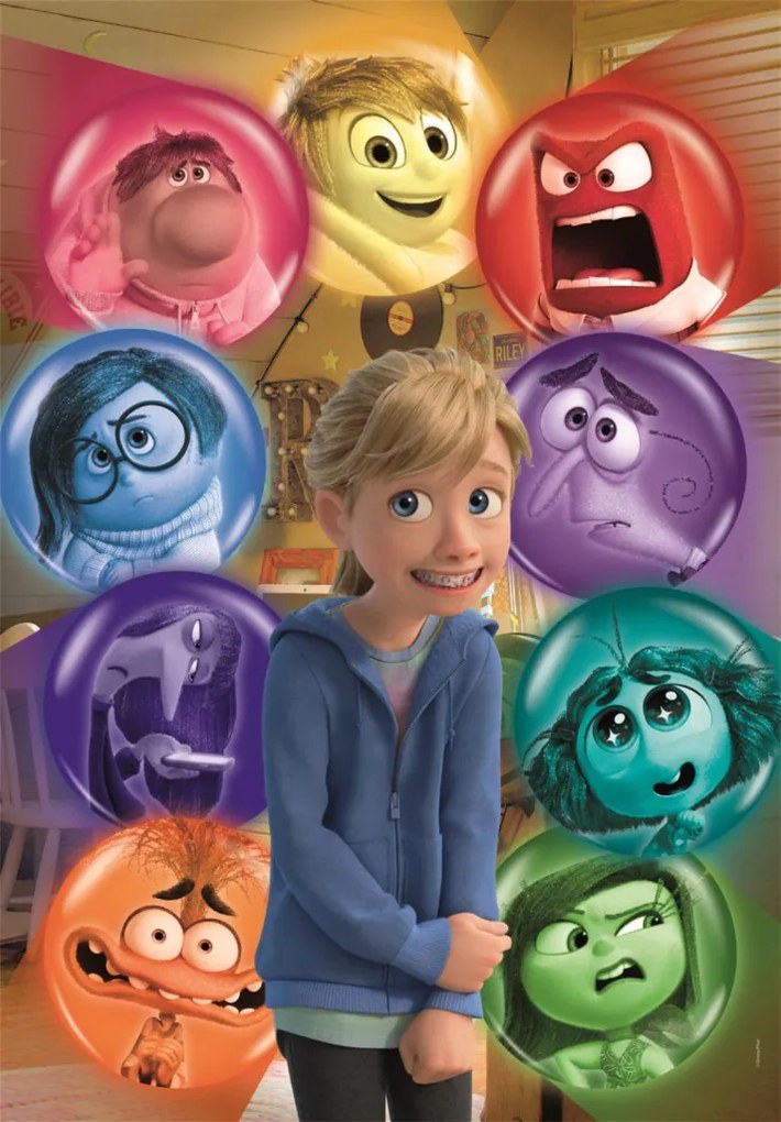 Disney Întors pe dos Emotions Puzzle Clementoni de 300 de piese
