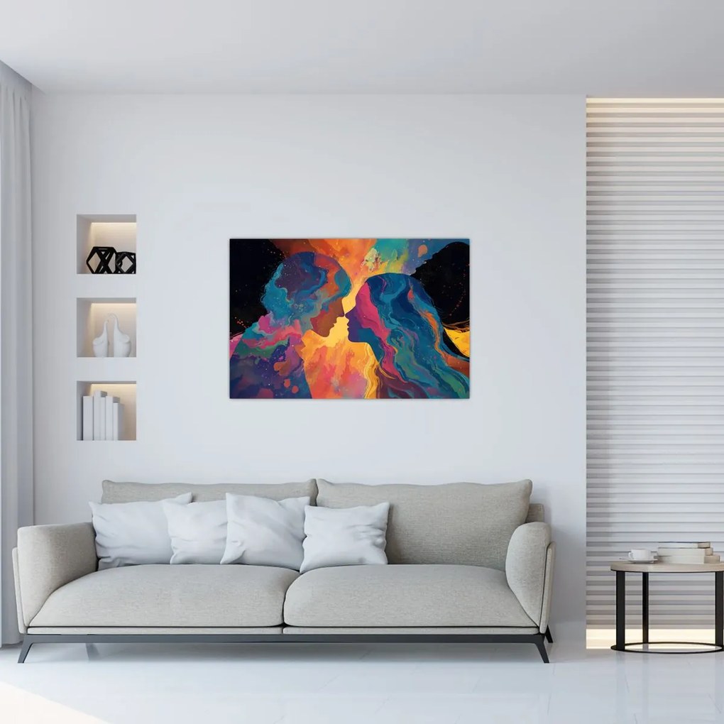 Tablou - Dragoste cosmică (90x60 cm)