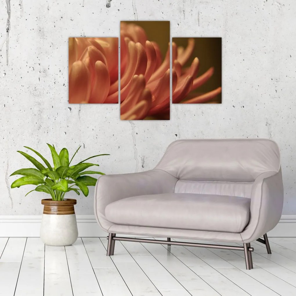 Tablou cu detailu florii (90x60 cm)