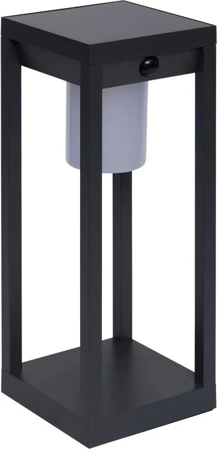 Hesperide - Felinar solar LED PIKY LED/3,7V 2600 mAh 40 cm IP65 antracit