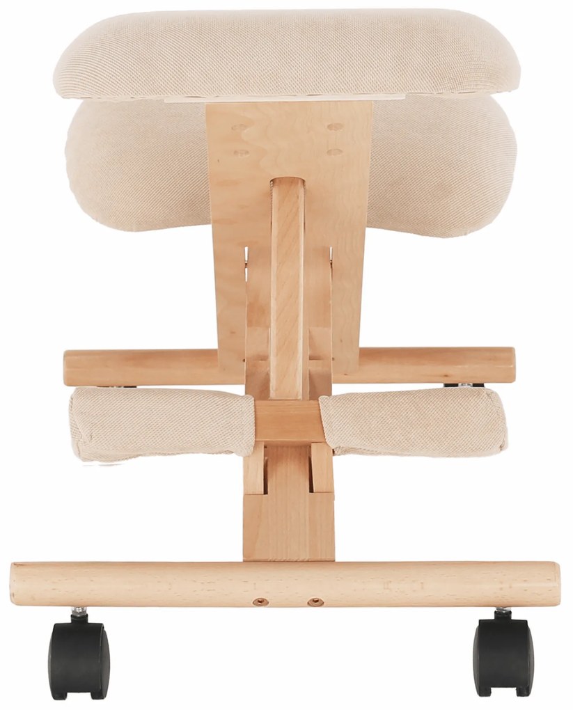Scaun genunchi ergonomic Gloire (crem + fag). 1028731