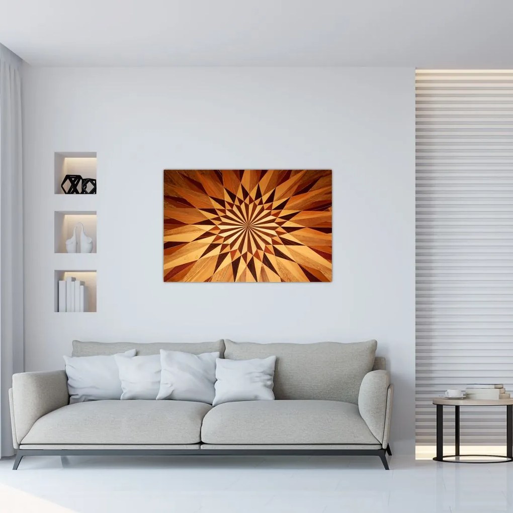 Tablou - Colaj din lemn (90x60 cm)