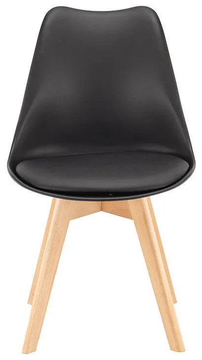 Scaun de masă Silla negru