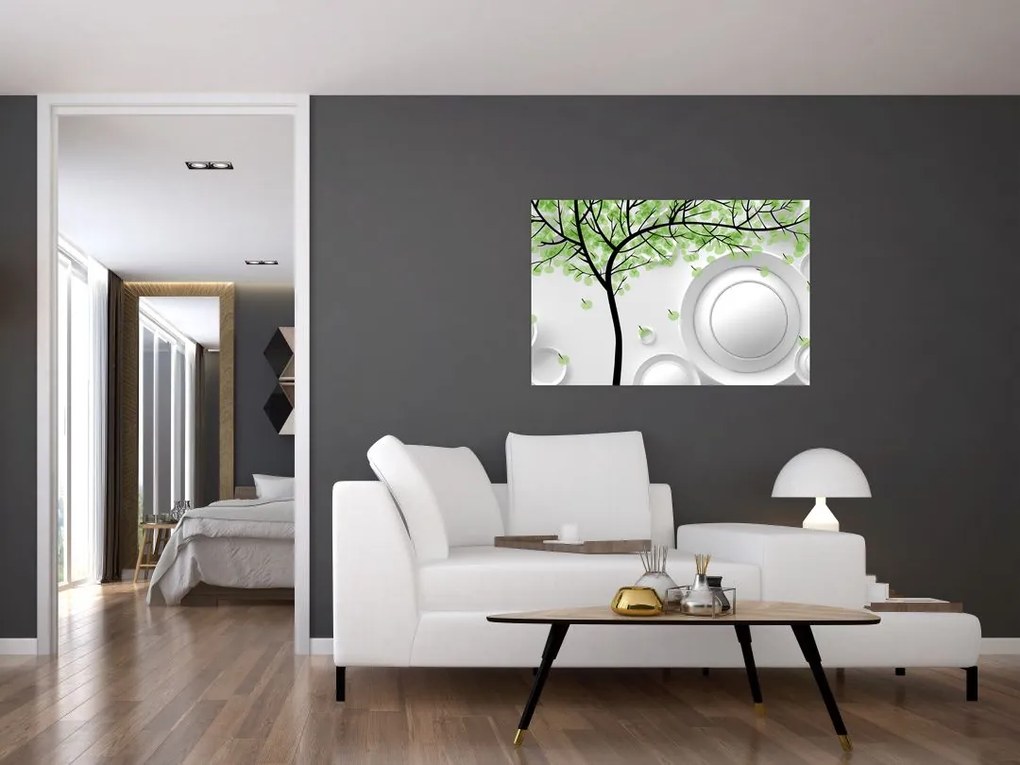 Tablou abstracție artistică (90x60 cm)