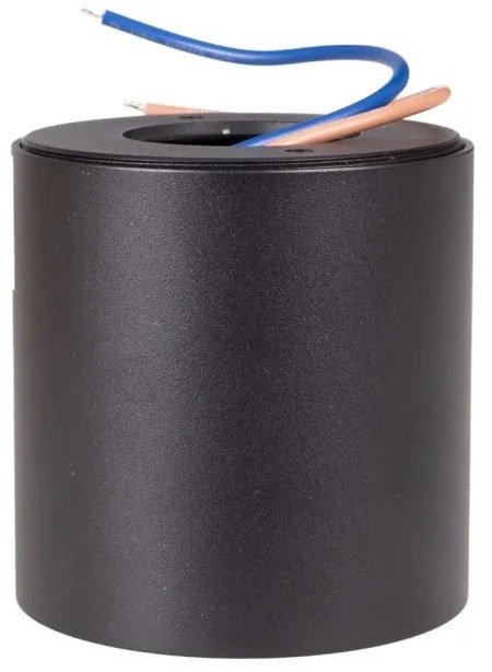Spot LED aplicat Fix D-7cm negru
