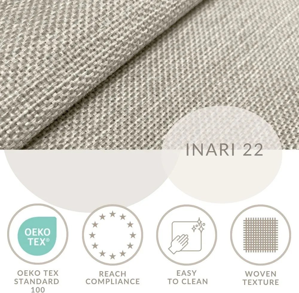 Pat boxspring bej cu spațiu de depozitare 200x200 cm Caya – Maison de Rêve