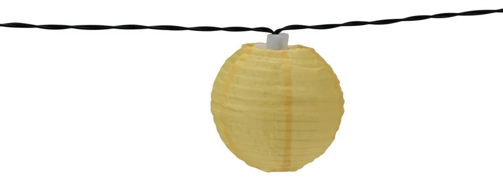 Lanț solar ProGarden cu lanterne LED colorate, 3m, alb cald