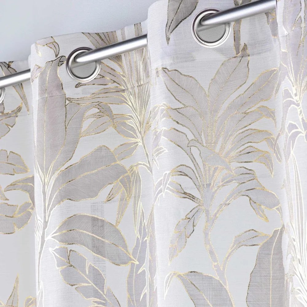 Perdea bej/aurie 135x240 cm Vayana – douceur d'intérieur