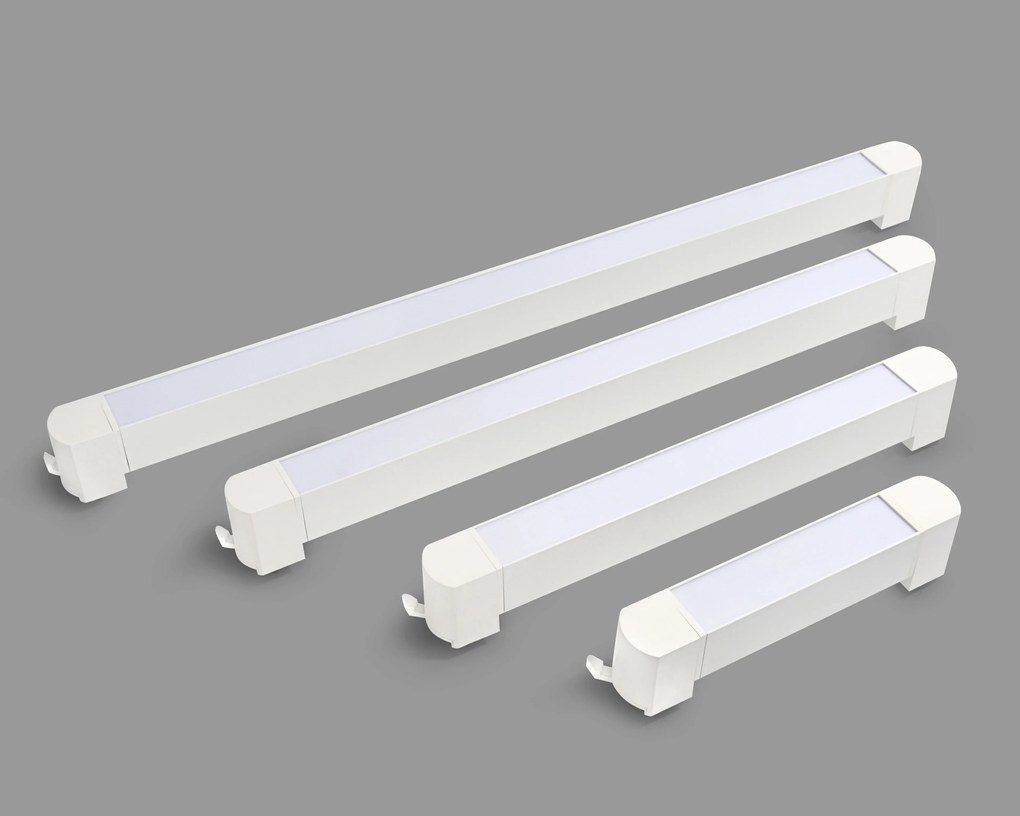 Proiector LED Tip Banda, 10W, 4000K Lumina Neutra, Directionabil Pe Sina Monofazata, Alb