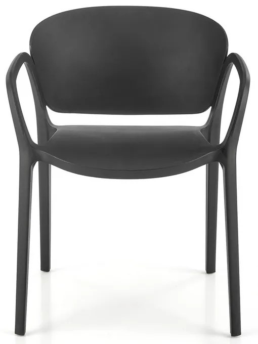 Scaun de bucaterie Layne, negru