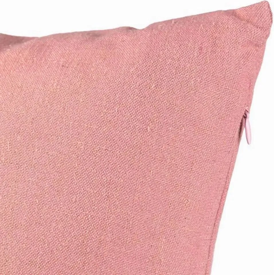 Perna Decorativa, Model Pasare, 40x40 cm, Roz, Husa Detasabila, Perna Inclusa, BEKZ®
