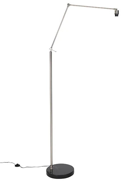 Lampa de podea moderna din otel reglabilă - Editor