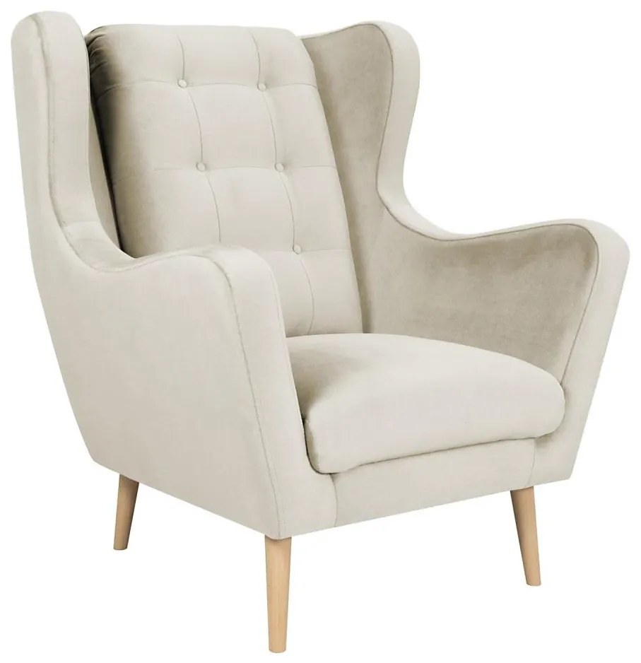 Fotoliu OMI XXL, crem