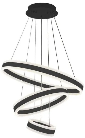 Lustră LED dimabilă pe cablu LED/165W/230V 3000-6500K + telecomandă