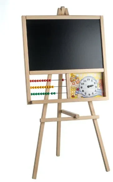 Tablă cu suport, contor - din lemn 45x89cm în geantă