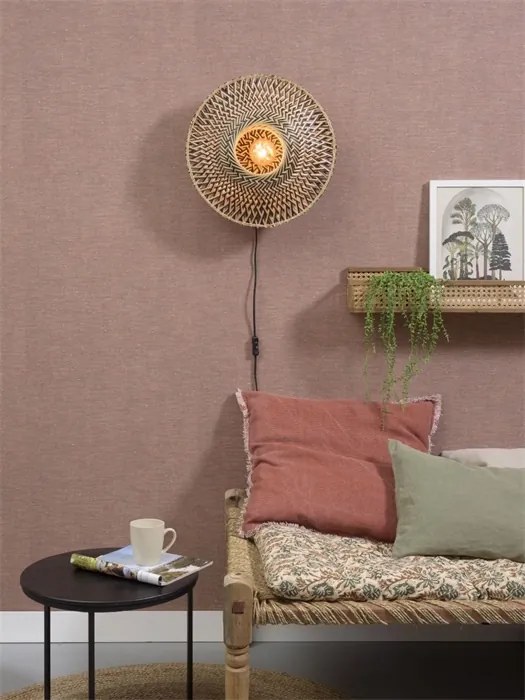 Aplica din bambus Bali S natur, 44cm BALI/W/4412/BN
