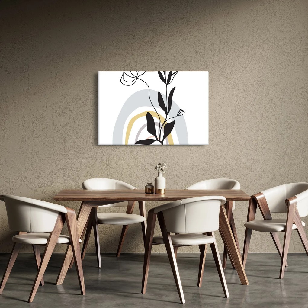 Tablou - Flori într-o vază N⁰1 (90x60 cm)