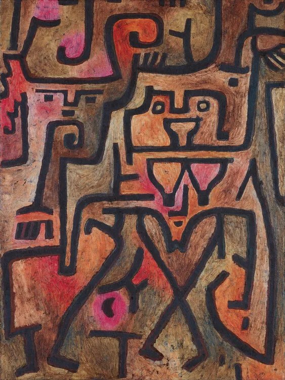 Reproducere Forest Witches, Paul Klee