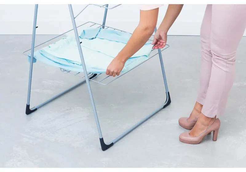 Brabantia "turn" cameră 90300183, 23 m, Pliabil ușor, Reglabil, Gri metalic