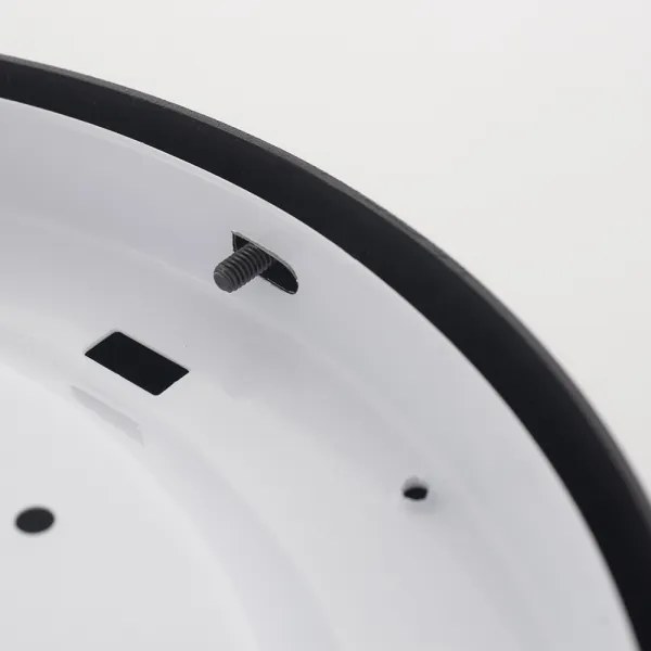 Plafonieră Argon 3081 DARLING 2xE27/15W/230V d. 25 cm negru