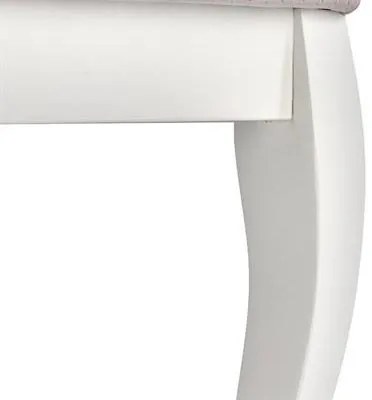 Scaun de sufragerie Velly (Alb + Gri). 1048927