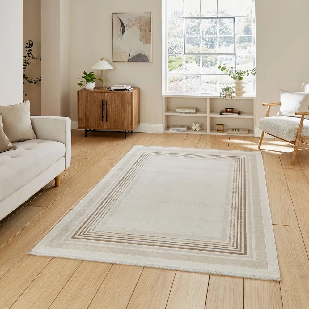 Covor bej-crem 80x150 cm Mirage Cream – Think Rugs