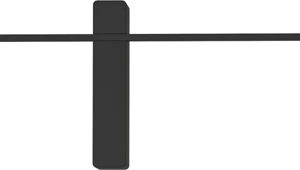 Open Design OR85068 - Aplica de perete BENE LED, 7W/230V, 62 cm, neagră