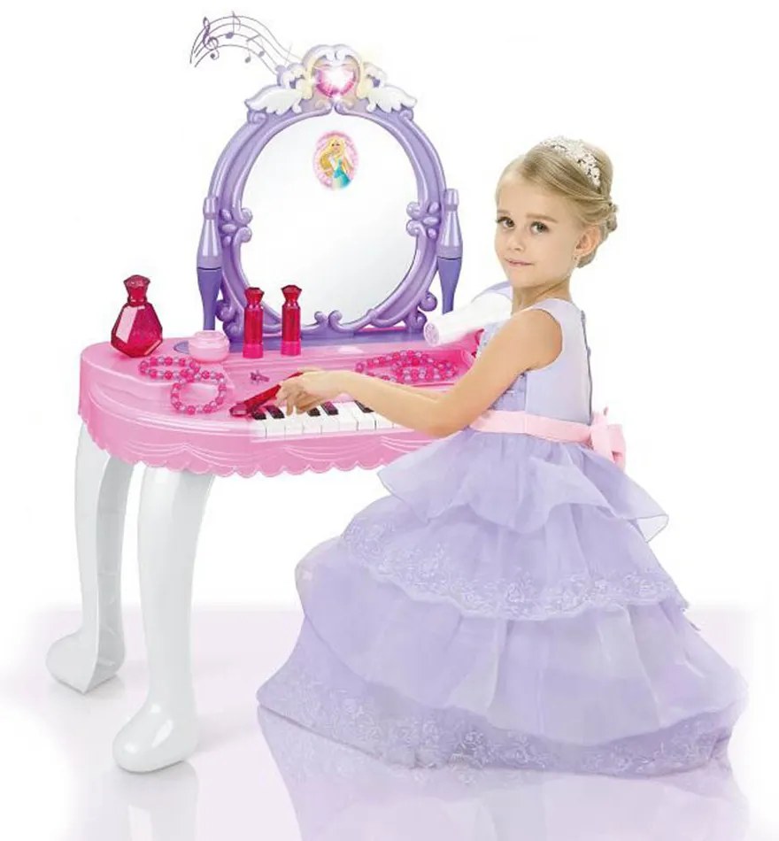 2 in 1 masuta de toaleta de jucarie si pian