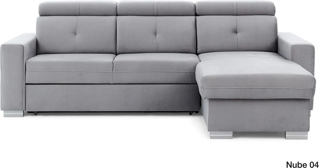 Colțar lemn masiv Extensibil Fiona 247x176cm Ladă Depozitare Personalizabil - Velvetmat 04, Dreapta