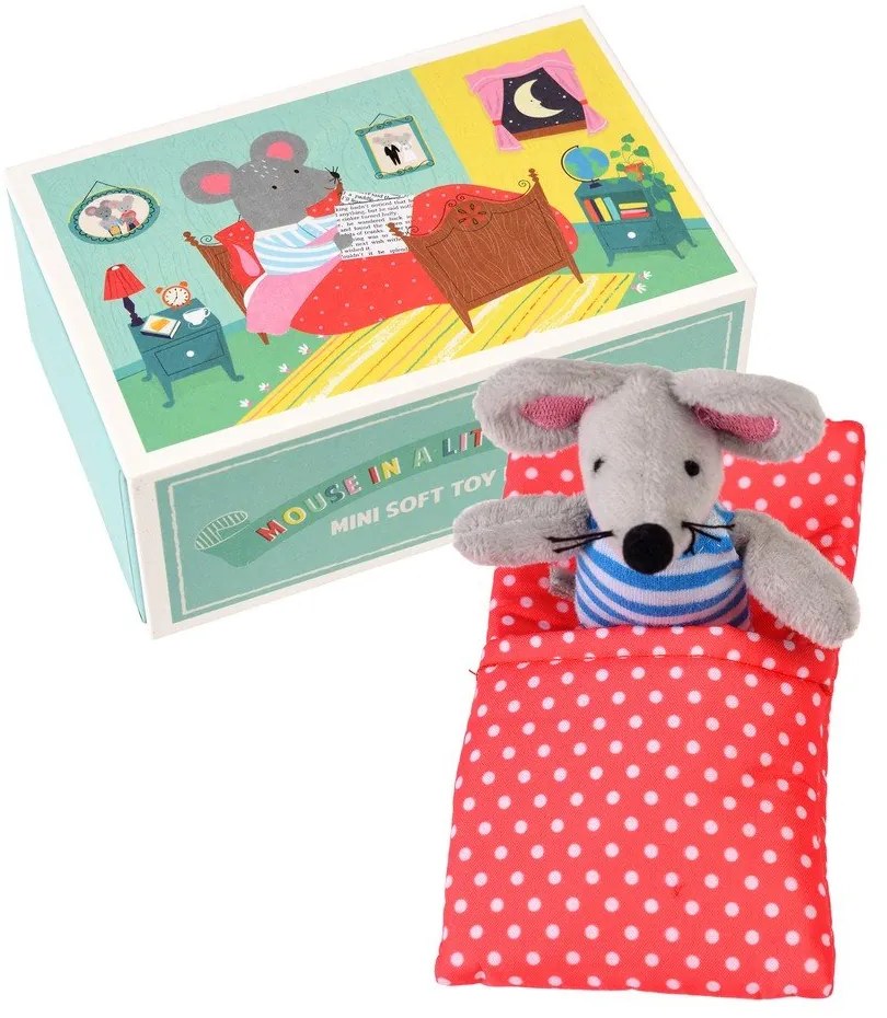 Jucărie de pluș Mini Mouse in a Little Box – Rex London