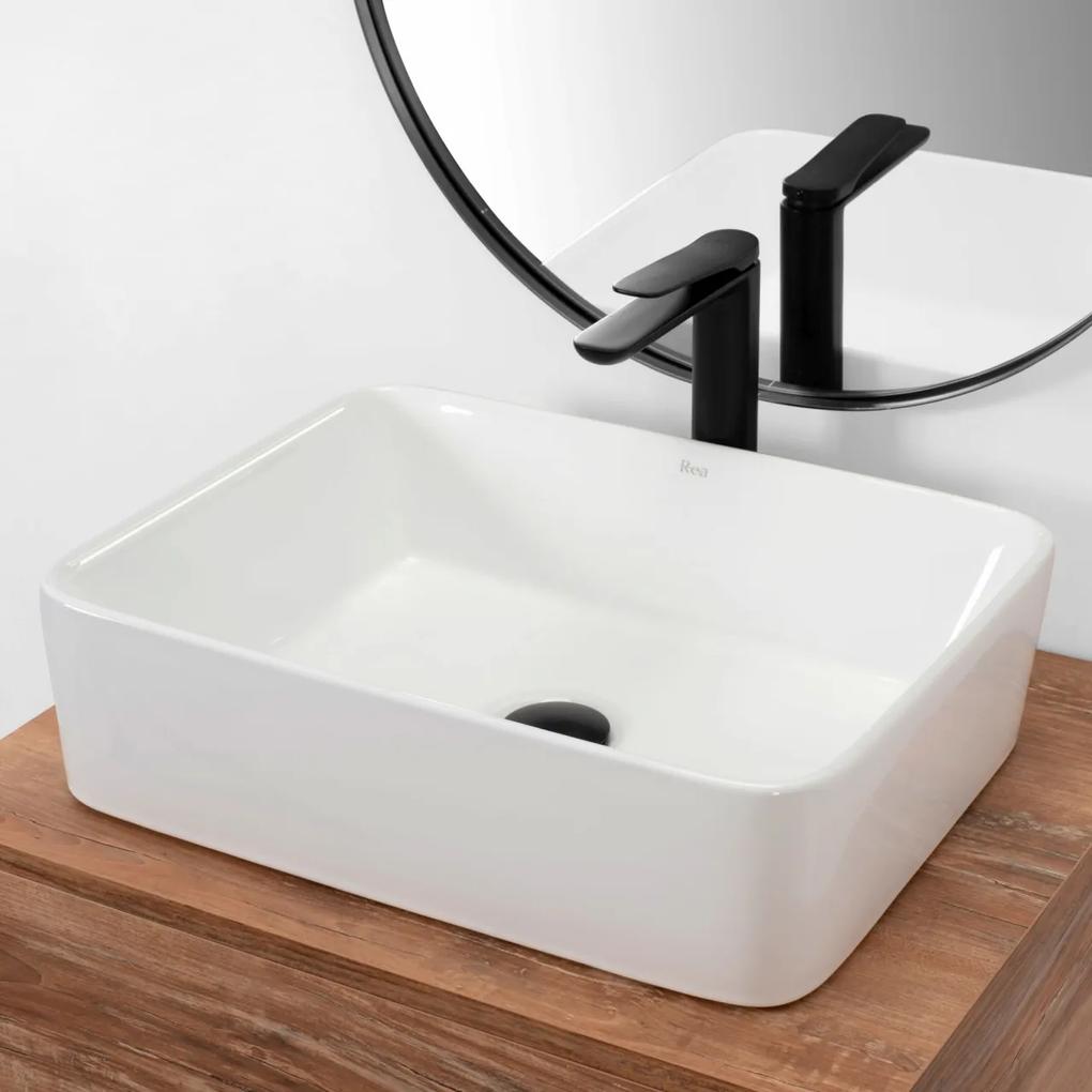 Lavoar Anita alb ceramica sanitara - 48,5 cm