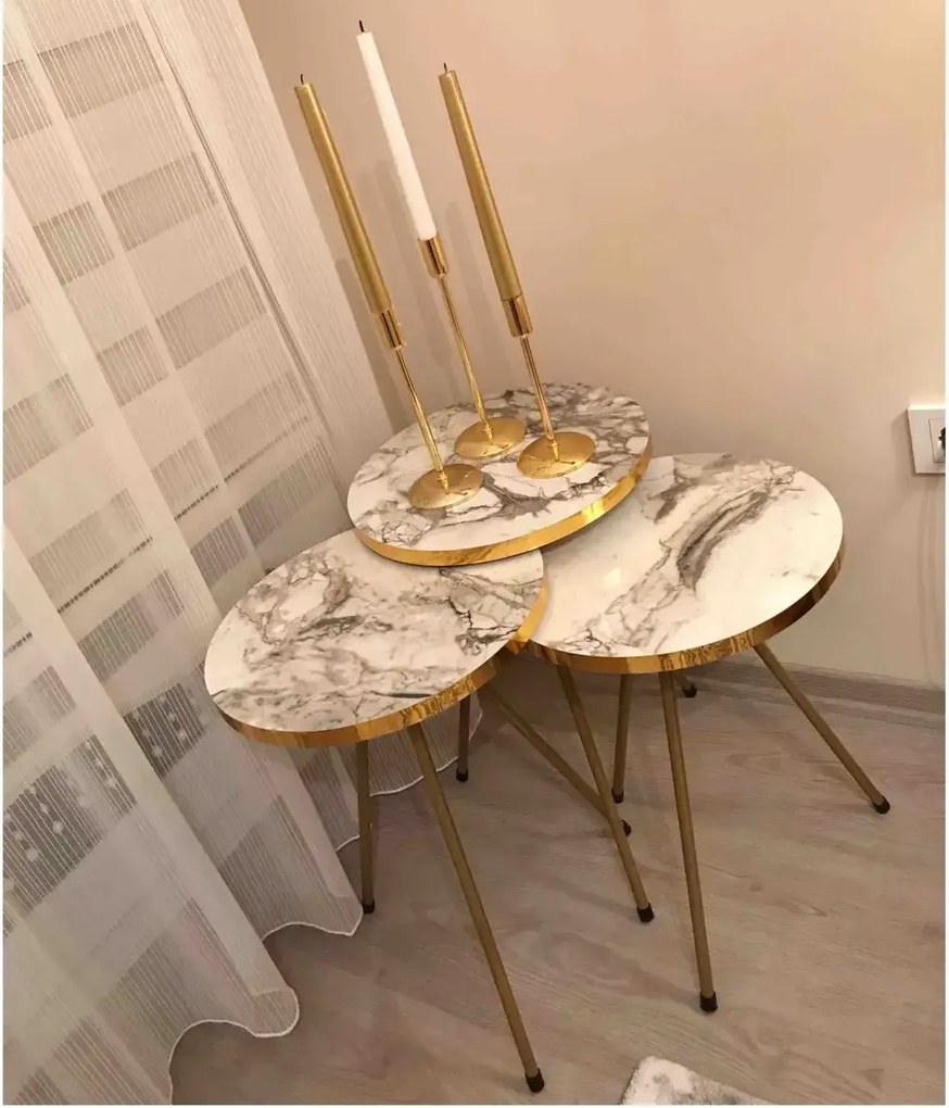 Set masuta de cafea,Seria 440Homs, 3 buc,20061