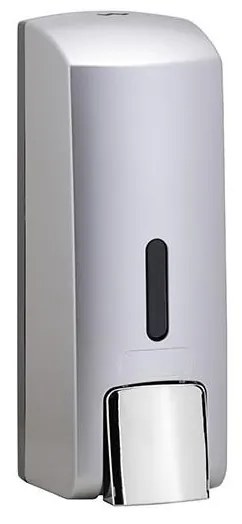 Dozator de săpun gri, 6,5 x 18,5 cm