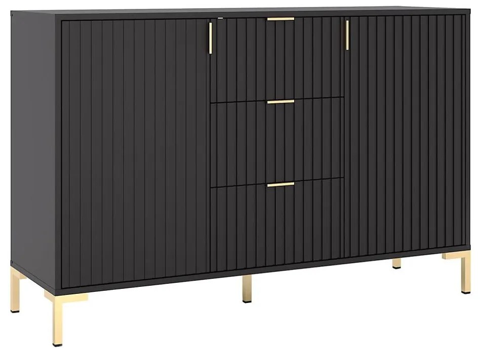 Comodă FLOP neagră