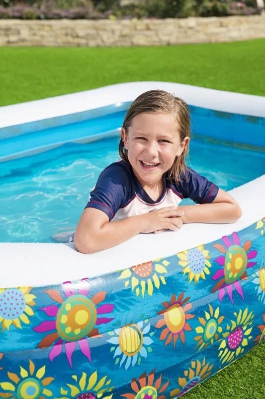 Piscină gonflabilă pentru copii cu motiv frumos 305 x 183 x 56 cm