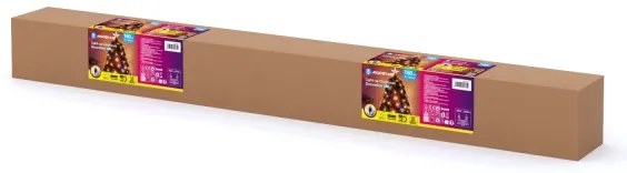 Aigostar - Pom de Crăciun LED de exterior LED/6W/230V 150 cm IP44 alb cald