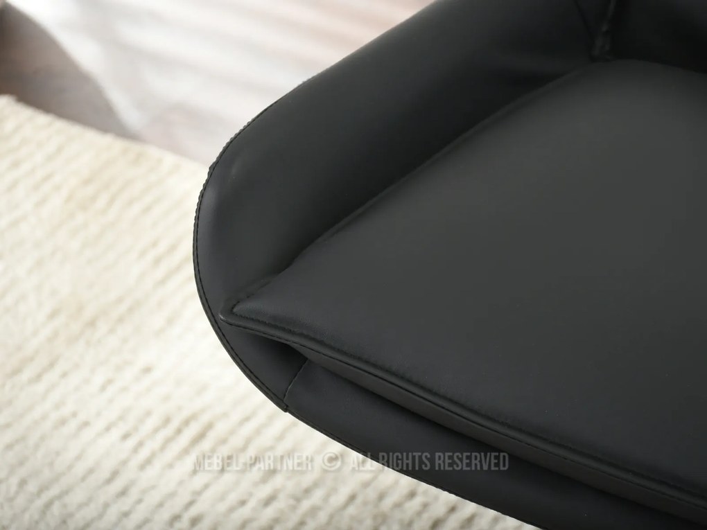 Scaun Lola (nuc închis + negru). 1110516
