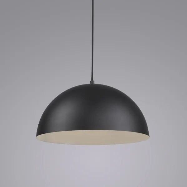 Schöner Wohnen 11728-18 - Lampă suspendată ALI pe cablu, 1xE27/25W/230V, Ø 38 cm, negru