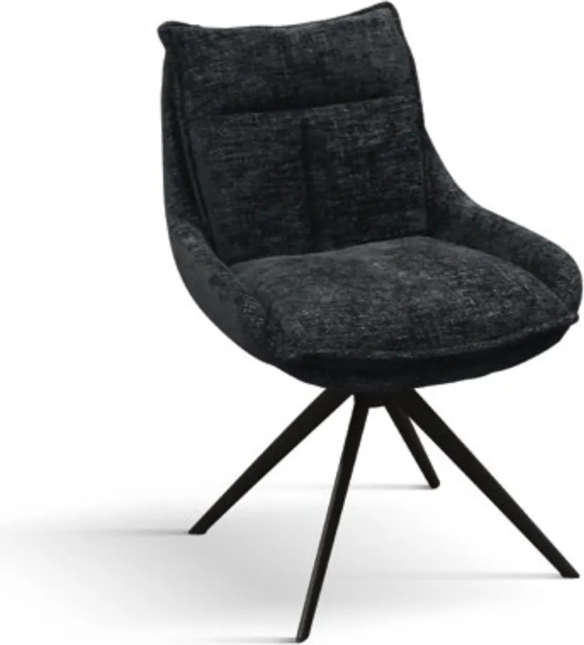 SET 2 Scaune Magnum, structura metalica, tesatura - STANDARD - GRI