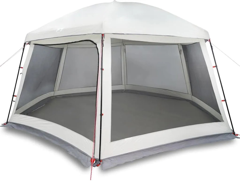 vidaXL Cort de piscină cu pereți detașabili, gri 512x458 cm