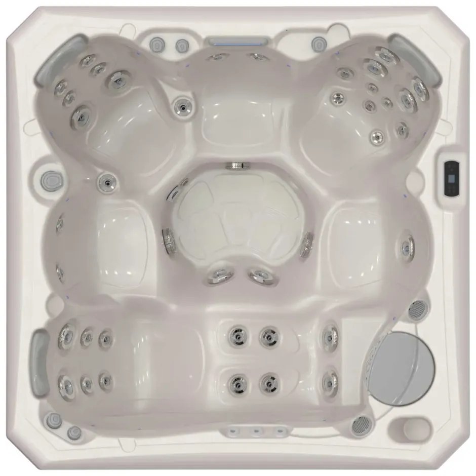 Jacuzzi Malaga Life Deluxe alb perlat