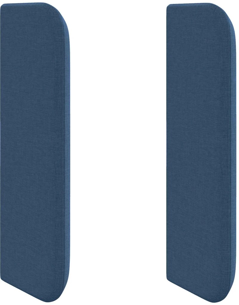 vidaXL Ureche pentru Tăblie albastru 40,5 x 40,5 x 4 cm țesătură