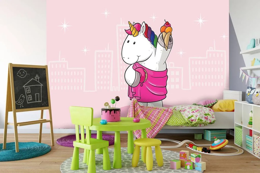 Fototapet - Unicorn (254x184 cm)