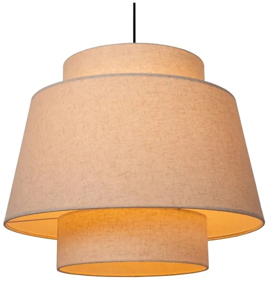 Lustră pe cablu Lucide 21435/60/38 TRIBUTE 1xE27/40W/230V crem