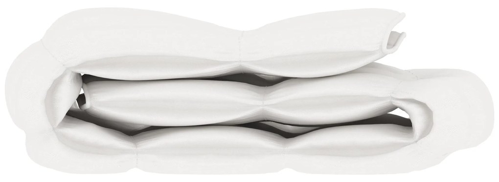Set 3 piese Luna Silver, Pilota 220 x 200 cm, 2 Perne 50 x 70 cm, fibra siliconata, bumbac