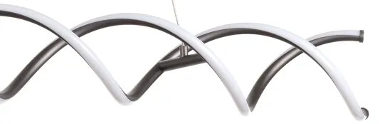 Lustră LED pe cablu ONLI DNA LED/24W/230V 4000K argintiu