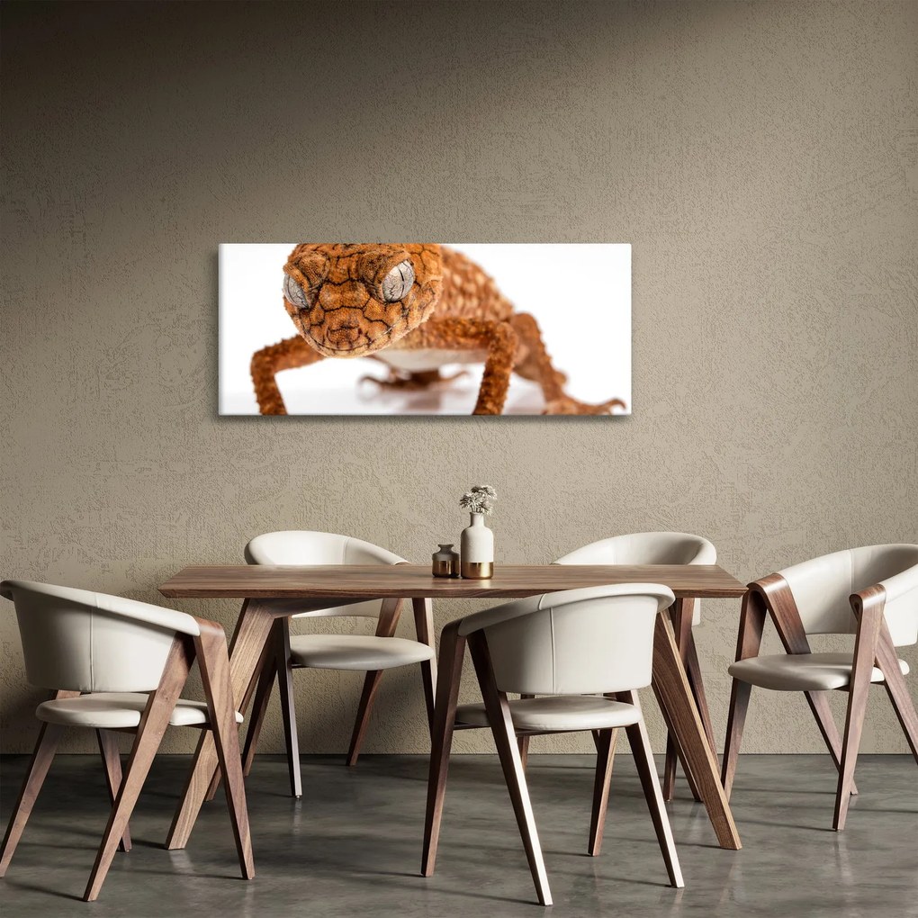 Tablou cu șopârlă (120x50 cm)