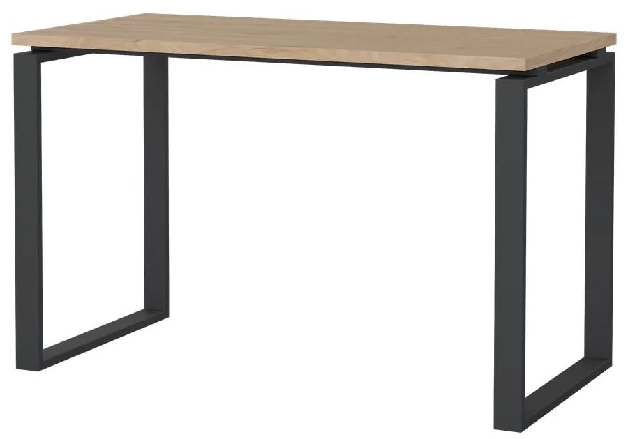 Birou cu blat cu aspect de lemn de stejar 60x120 cm Sign – Tvilum